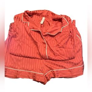 Auden Women's Coral Pajama Set